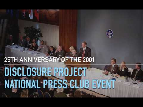 25th Anniversary — 2026 The Disclosure Project Press Conference ...